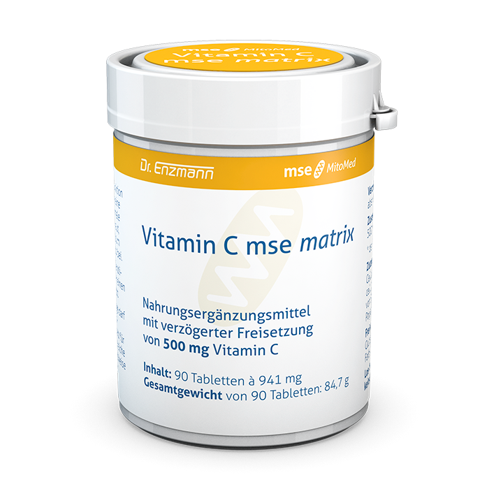 Dr. Enzmann Vitamin C mse matrix 恩世蔓長釋C錠 90錠 - MunichStars