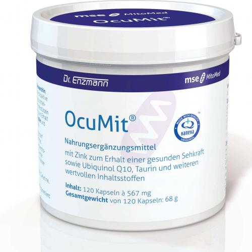 MSE Pharmazeutika Ocumit Kapseln (120Stk.)眼睛保健膠囊 120入 - MunichStars