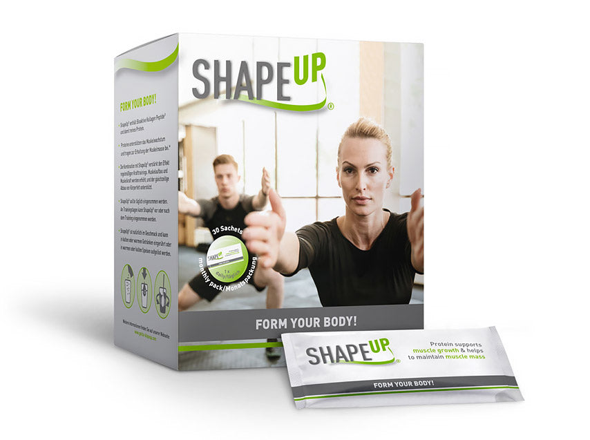 Gelita Shape Up (Bodybalance) for a lean body 450g Dietary supplement to support muscle growth and maintain muscle mass 30 packs/box