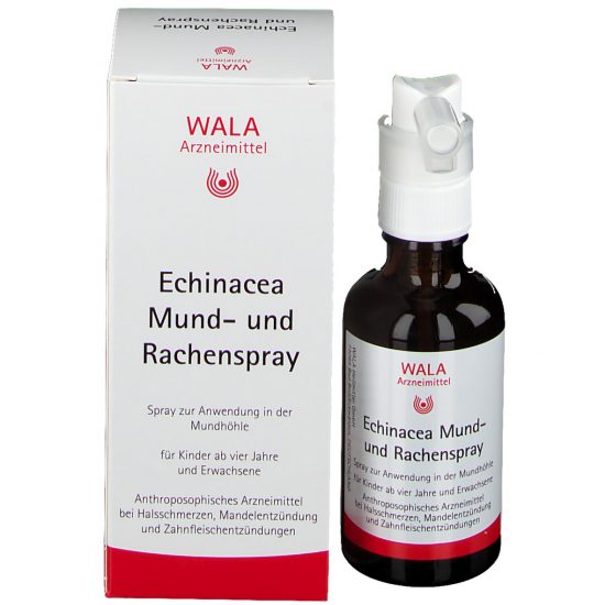 Wala 紫錐菊口腔噴霧 Echinacea Mund- und Rachenspray 50ml - MunichStars