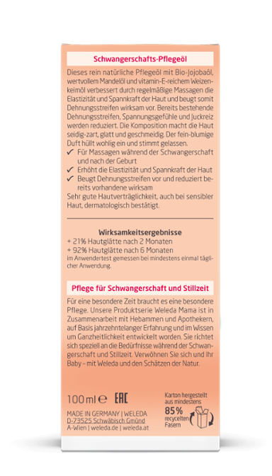 Weleda 妊娠紋護膚油 Schwangerschafts Pflegeoel 100ml - MunichStars