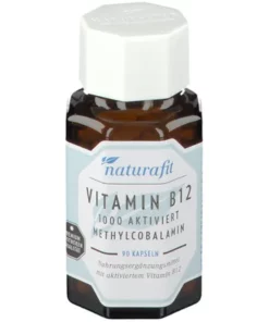 [預購]Naturafit Vitamin B12 1000µg  活性單方B12 (90 Stk.)